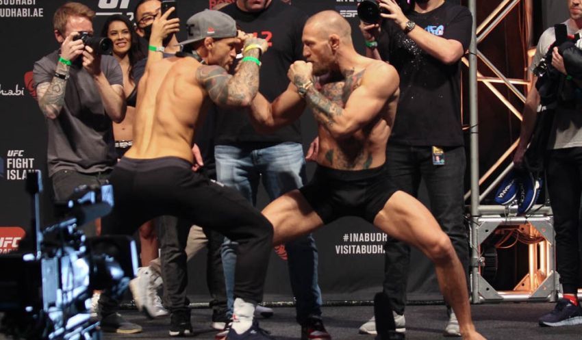 Видео боя Конор МакГрегор - Дастин Порье UFC 257