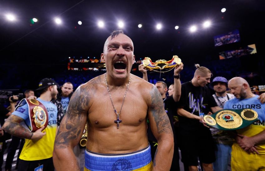 Александр Усик вернулся на первое место в списке лучших боксеров мира по версии The Ring