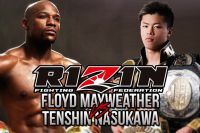 Прямая трансляция RIZIN 14: Флойд Мейвезер - Теншин Насукава