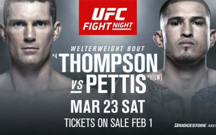 Стивен Томпсон - Энтони Петтис. Превью мейн-ивента UFC FIght night 148
