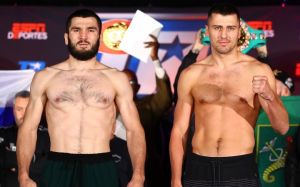 Гвоздик и Бетербиев прошли утреннее взвешивание IBF