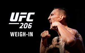 Прямая трансляция. Официальное взвешивание UFC 206 Макс Холлоуэй - Энтони Петтис, Никита Крылов - Миша Циркунов