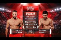 Видео боя Мирослав Штрбак - Александр Шаблий FIGHT NIGHTS GLOBAL 82