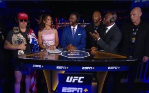 Перепалка Колби Ковингтона и Камару Усмана в студии ESPN