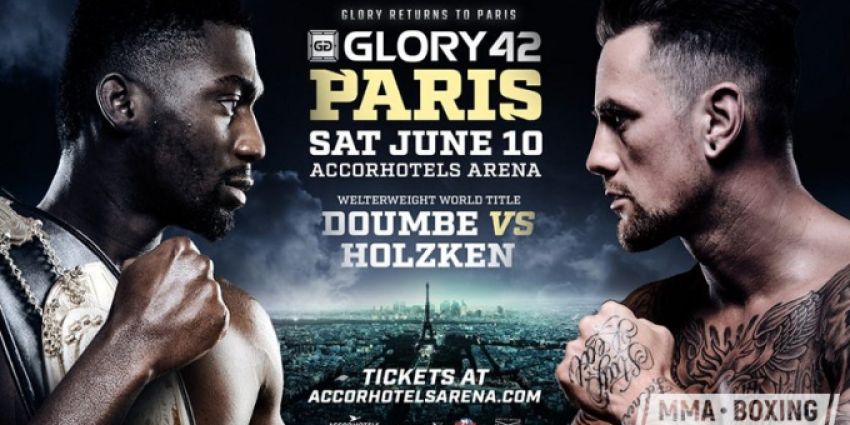 Прямая трансляция Glory 42 Седрик Думбе - Ники Хольцкен