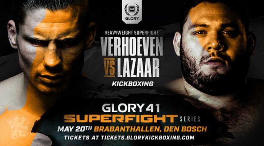 Рико Верховен - Исмаэль Лазаар на Glory 41