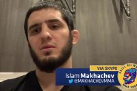 Ислам Махачев: "Хочу драться с Ли, он наговорил много мусора о дагестанских бойцах"