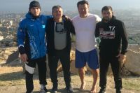 Олег Тактаров приехал в гости к Хабибу Нурмагомедову в Дагестан