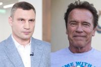 Арнольд Шварценнегер поздравил Виталия Кличко с победой на выборах мэра Киева