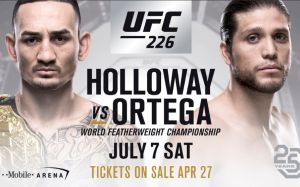 Официально: Бой Макса Холлоуэйя и Брайана Ортеги состоится на UFC 226