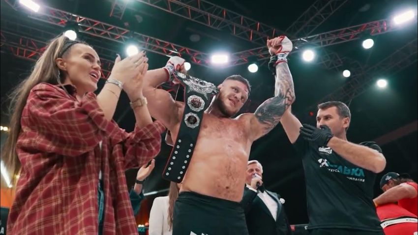 Видео боя Григорий Пономарев – Юсуп Шуаев 3 AMC Fight Nights 119