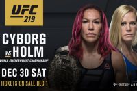 Результаты взвешивания перед турниром UFC 219