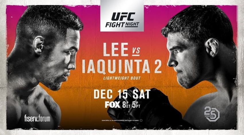 Результаты турнира UFC on FOX 31: Кевин Ли - Эл Яквинта 2