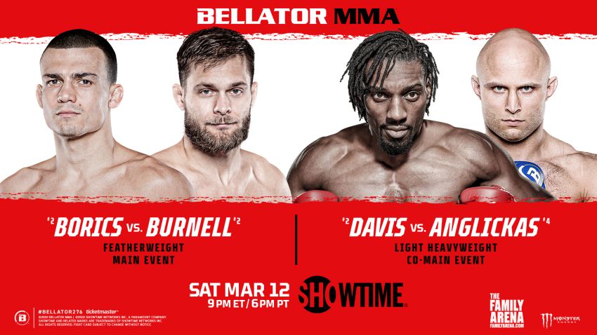 Bellator 276. Смотреть онлайн прямой эфир