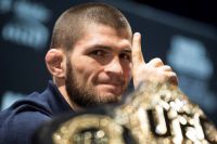 Хабиб Нурмагомедов поблагодарил фанатов за встречу в Москве перед UFC Fight Night 163