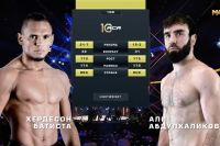 Видео боя Хердесон Батиста – Али Абдулхаликов ACA 188