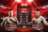 Видео боя Геннадий Ковалев – Вячеслав Бабкин AMC Fight Nights 101