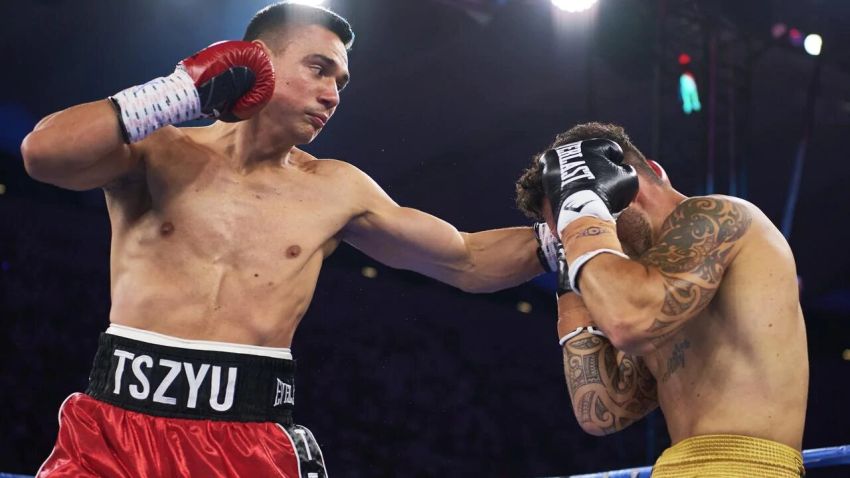 Tim Tszyu vs. Bowen Morgan at Bankwest Stadium, Australia