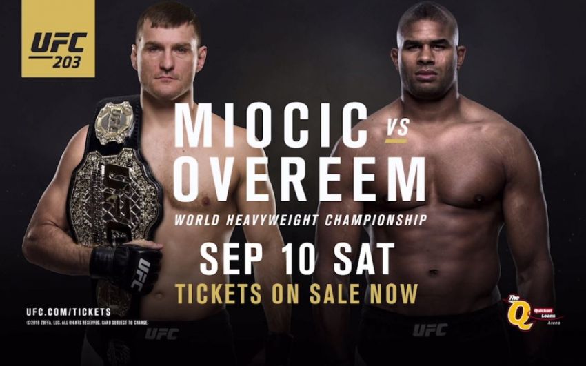 Стипе Миочич vs.Алистер Оверим | UFC 203: Miocic vs. Overeem ( Promo )