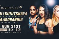 Прямая трансляция Invicta FC 25 Яна Куницкая - Ракель Па'алуи