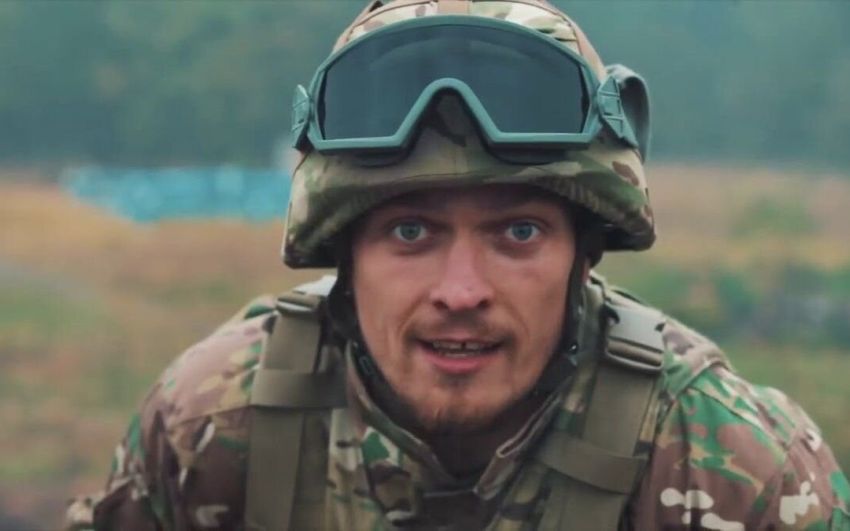 Александр Усик: "Я не воевал прямо там, где воюют наши парни"