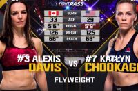 Видео боя Алексис Дэвис - Кетлин Чукагэйн UFC on FOX 30