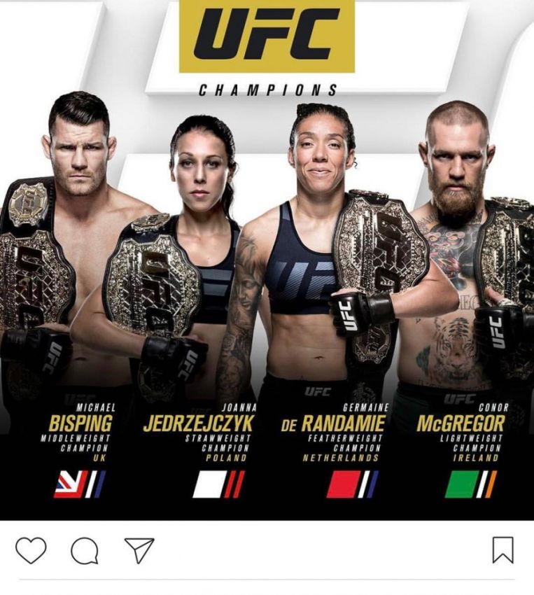 Европейские чемпионы UFC