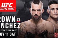 Видео боя Мэтт Браун - Диего Санчес UFC Fight Night 120