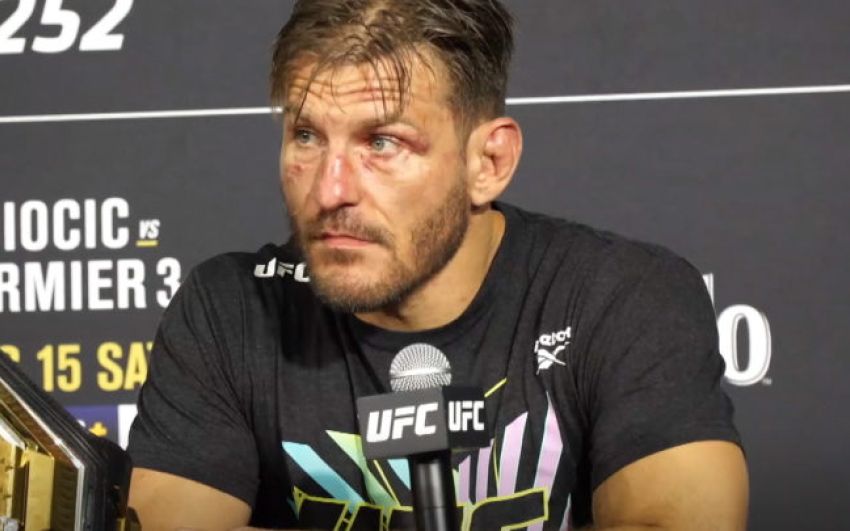Стипе Миочич прокомментировал решение UFC ввести временный титул в тяжелом весе
