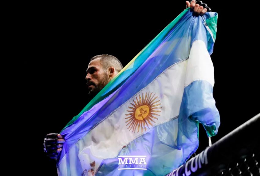 Бой Сантьяго Понзиниббио и Камару Усмана станет главным событием турнира UFC в Чили