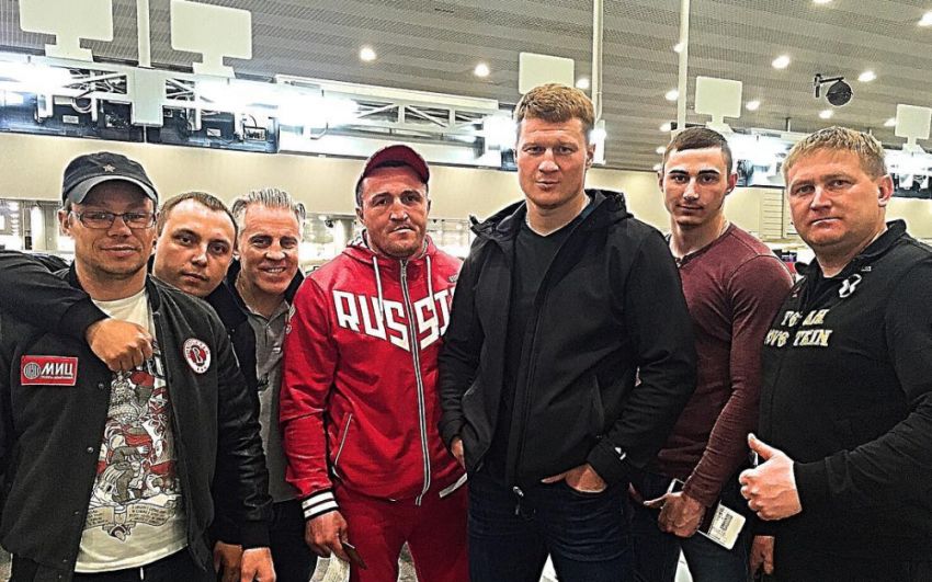 Новый тренировочный сбор Поветкина и Лебедева