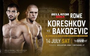 Bellator 203: Андрей Корешков нокаутировал Васо Бакоцевича