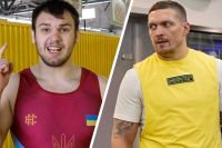 Александр Усик ответил на вызов украинского борца Богдана Грицая: "Милости прошу в ринг"