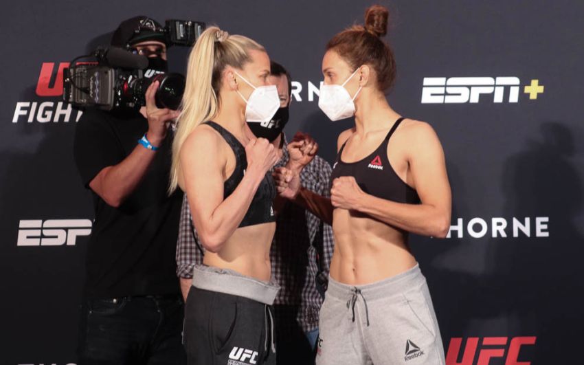 Видео боя Кэтлин Чукагян - Антонина Шевченко UFC on ESPN 9