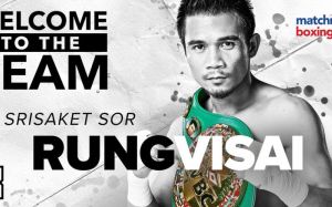 Срисакет Сор Рунгвисаи официально подписал контракт с "Matchroom Boxing"