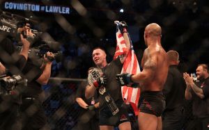 Зарплаты и бонусы участников турнира UFC on ESPN 5: Колби Ковингтон - Робби Лоулер