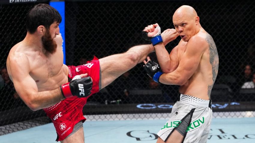 Магомед Анкалаев нокаутировал Богдана Гуськова в главном событии UFC Fight Night 282