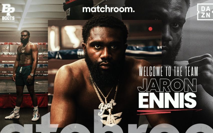 Джарон Эннис подписал контракт с Matchroom и Эдди Хирном