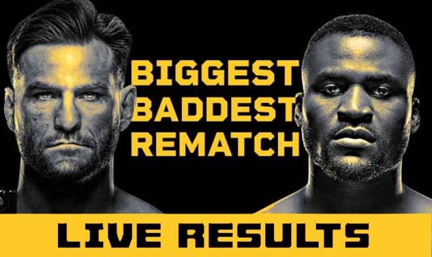 Результаты турнира UFC 260