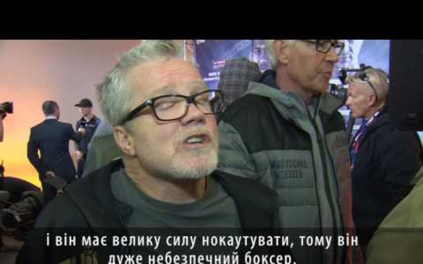  Фредди Роуч о бое Кличко - Джошуа