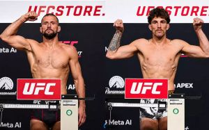 Результаты взвешивания турнира UFC Fight Night 284