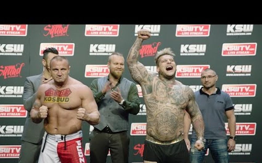 Взвешивание KSW 37: Circus of Pain