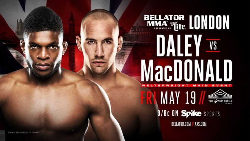 Официально Пол Дэйли - Рори МакДональд на Bellator 179