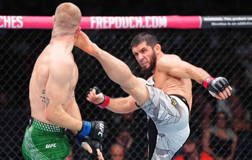 Ислам Махачев победил Йена Мачадо Гэрри в главном событии UFC 330