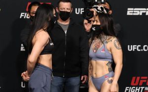 Видео боя Шайен Байс - Монсеррат Руис UFC on ESPN 21