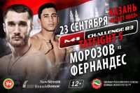 Луан Фернандес - Сергей Морозов на M-1 Challenge 83