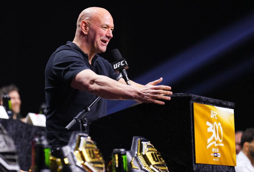 Дана Уайт объявил о рекордно-больших бонусах на турнир UFC 300
