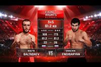 Видео боя Никита Балтабаев - Грачик Енгибарян Fight Nights Global 90