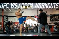 Открытая тренировка перед UFC 199