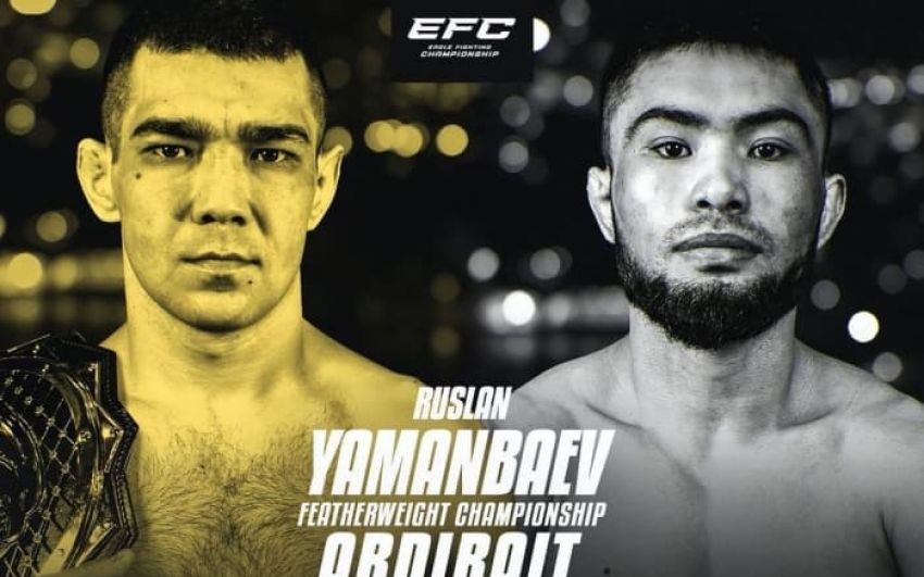 Видео боя Бурсуманкул Абдибаит - Руслан Яманбаев EFC 38